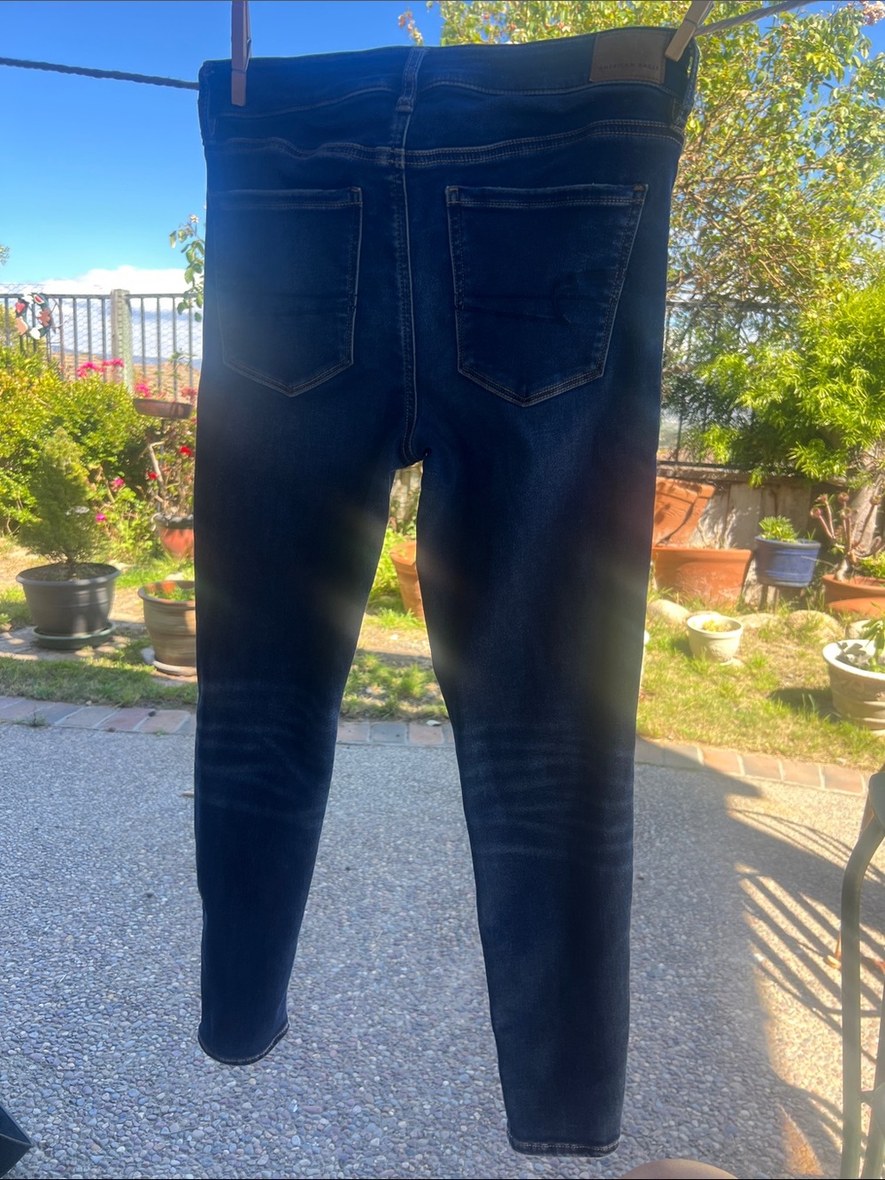 American Eagle Dark Blue Slim Fit Jeans